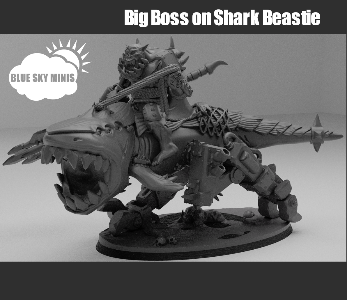 Shark Boss Store Render