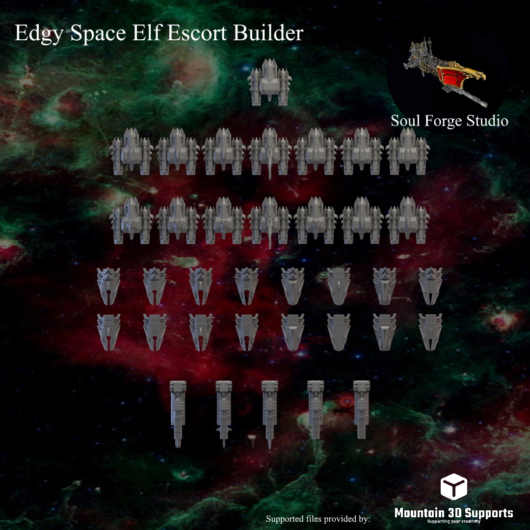Edgy Space Elves Escort