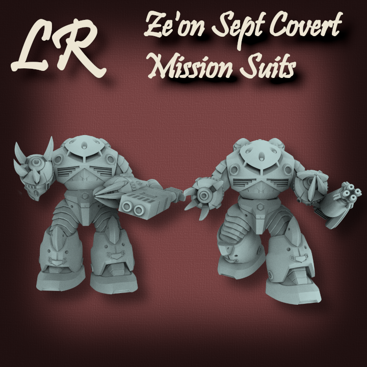 Ze'on Sept Covert Missions Suits 4