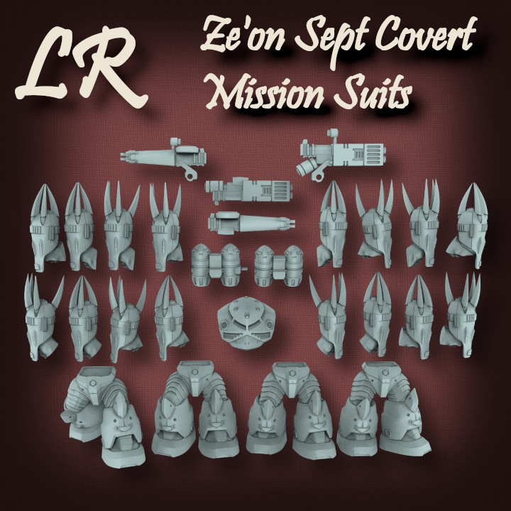 Ze'on Sept Covert Missions Suits 1