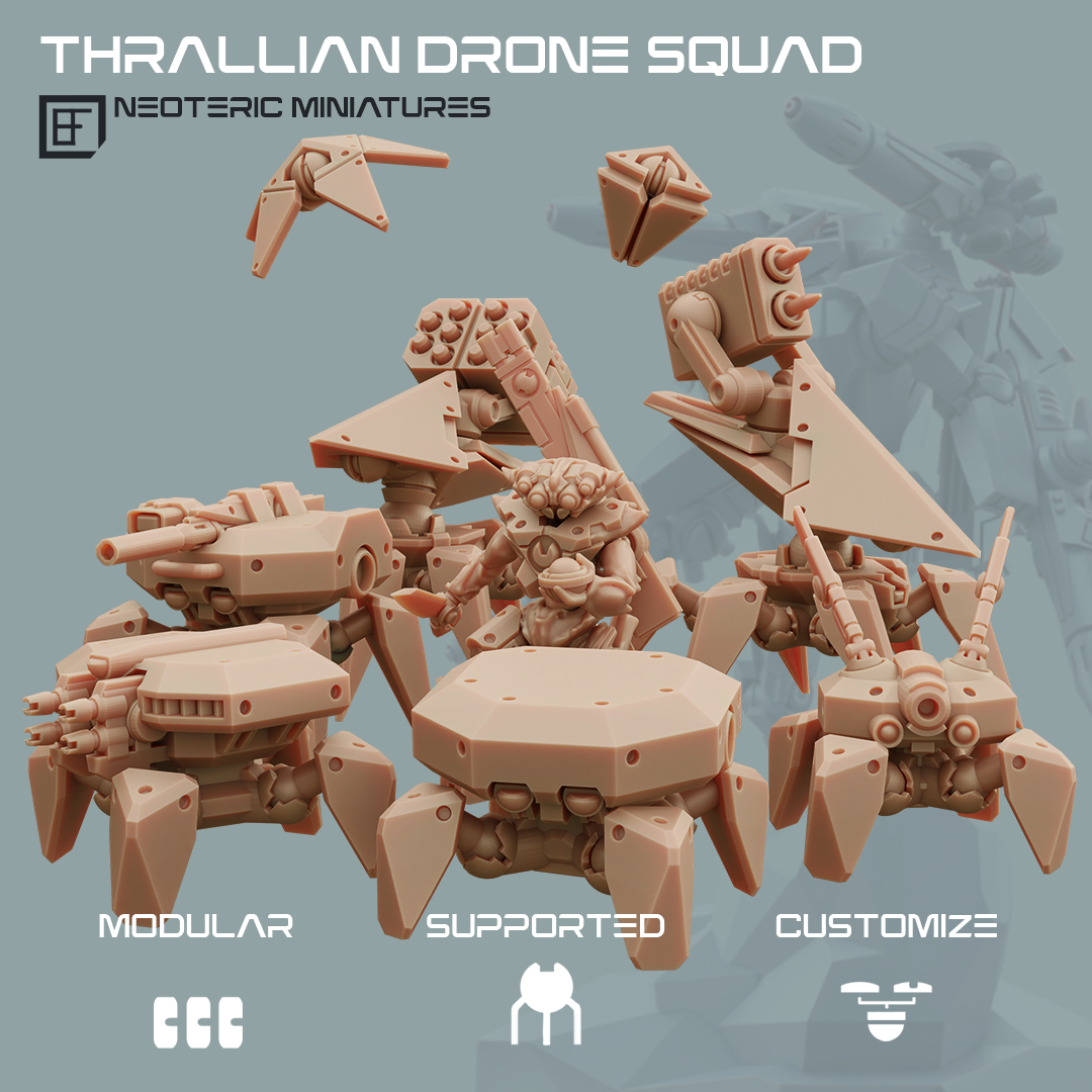 Thralian Drone squad