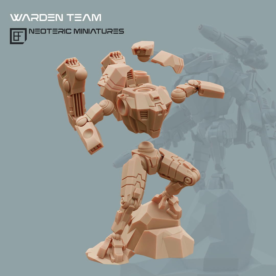 Waden team Shock assault posed bits