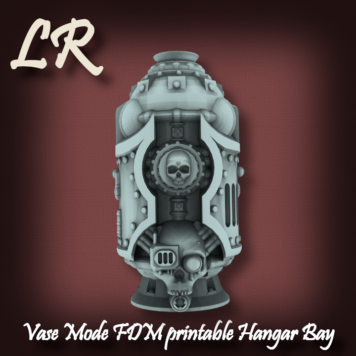 Vase Mode FDM printable Hangar Bay 3 