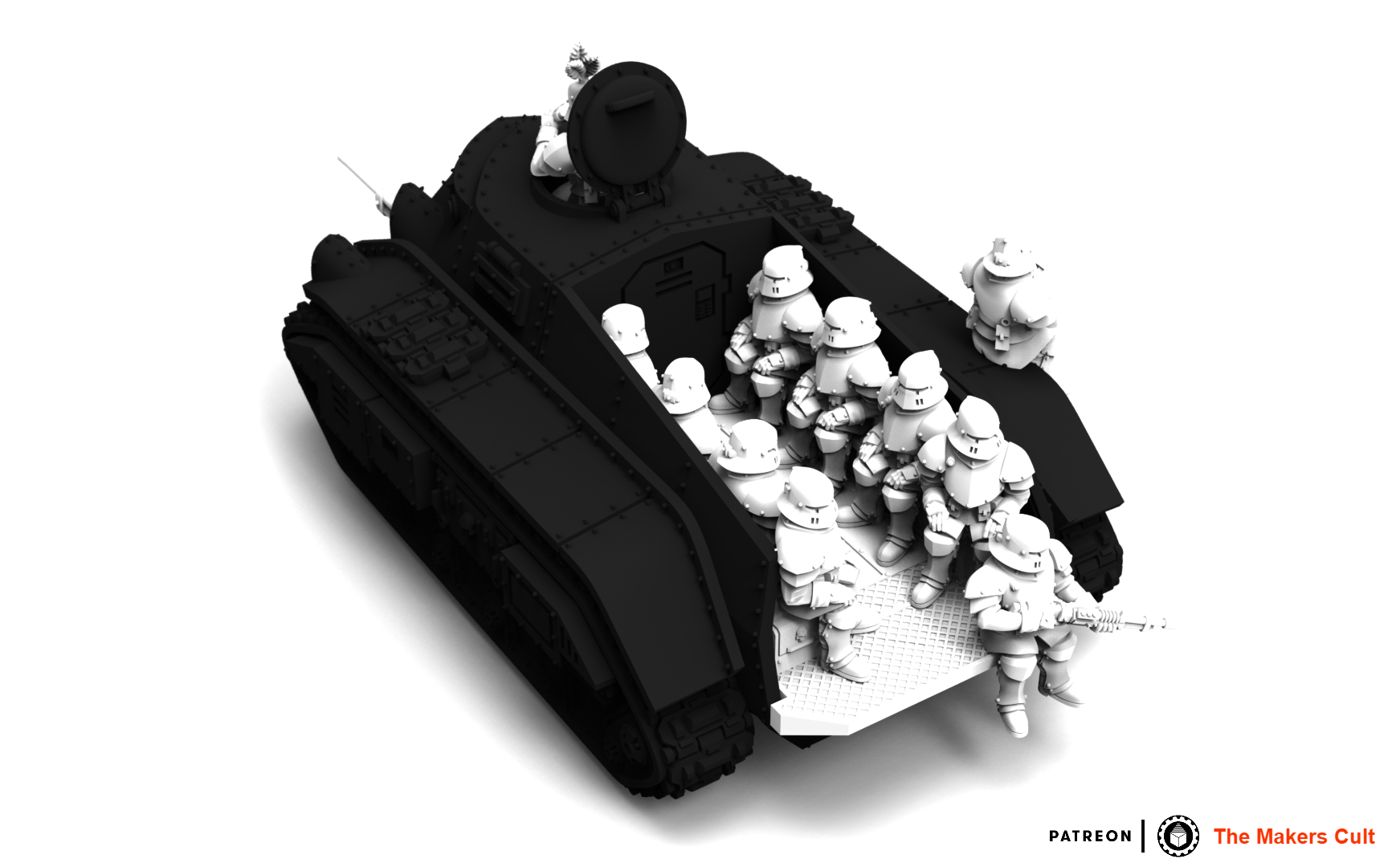 Feudal Guard - Support Tank Upgrade Kit