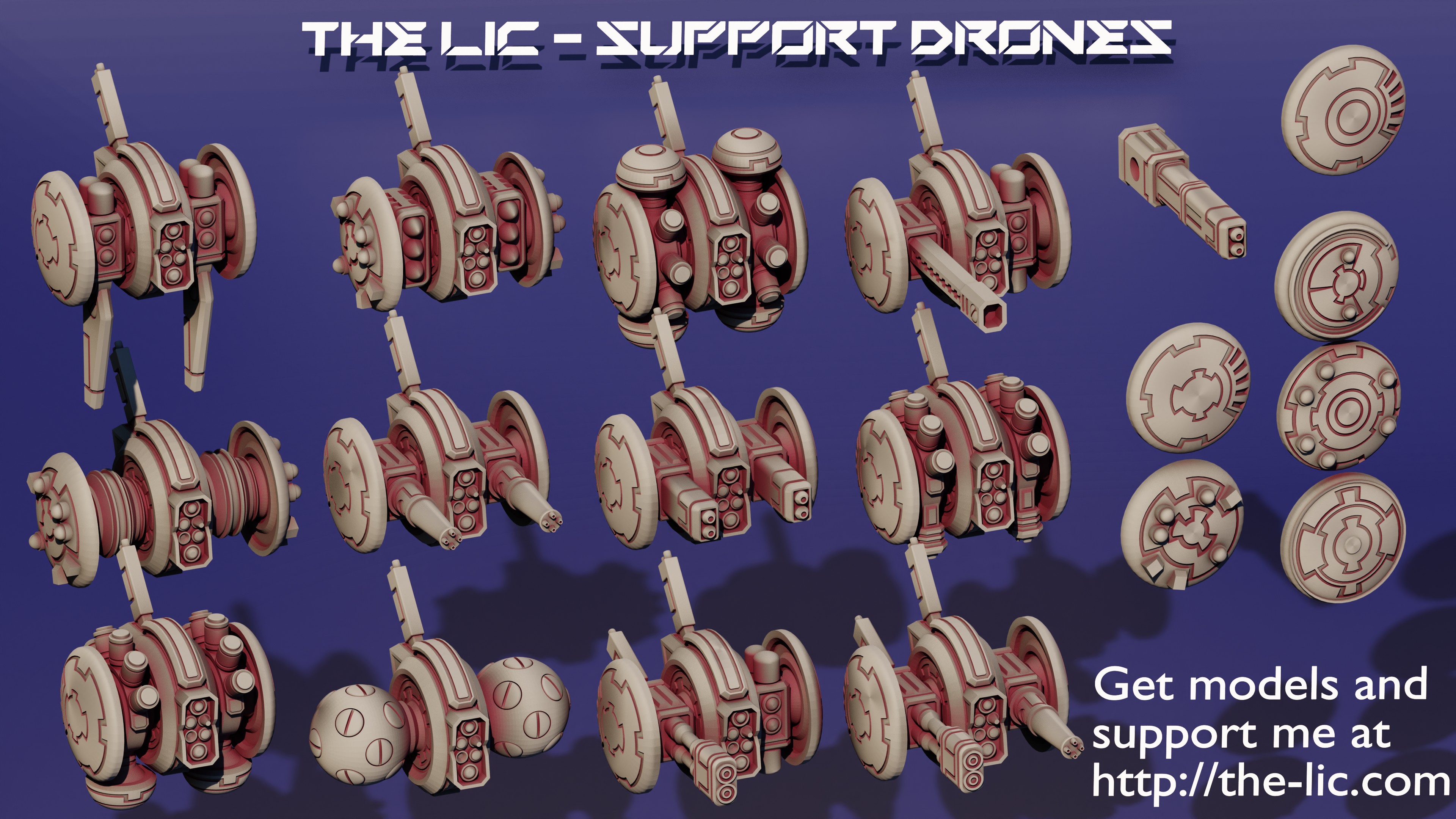 support drones