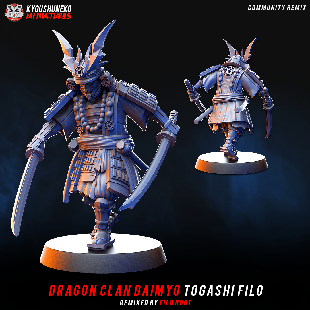 Kyoushuneko  Dragon Clan Daimyo Togashi Filo