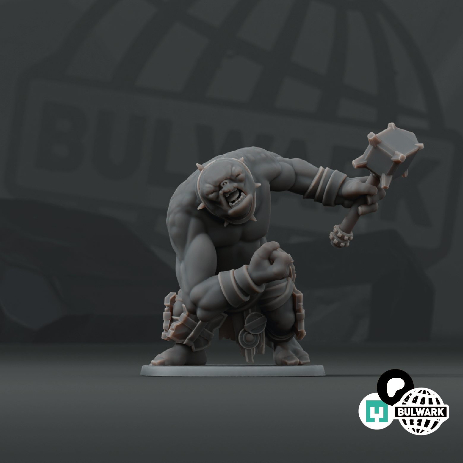 Warlord Games - Oni Ogres - Accessori Per Warlords Of Erehwon - Colore, 692015003
